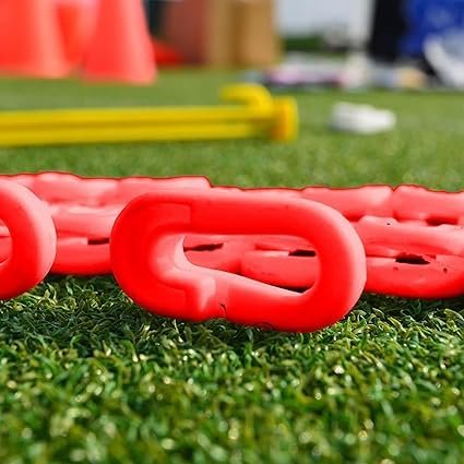 Soccer Goal Net Clips, Pack of 80 Pcs Soccer Goal Accessory (Red) - Image 3