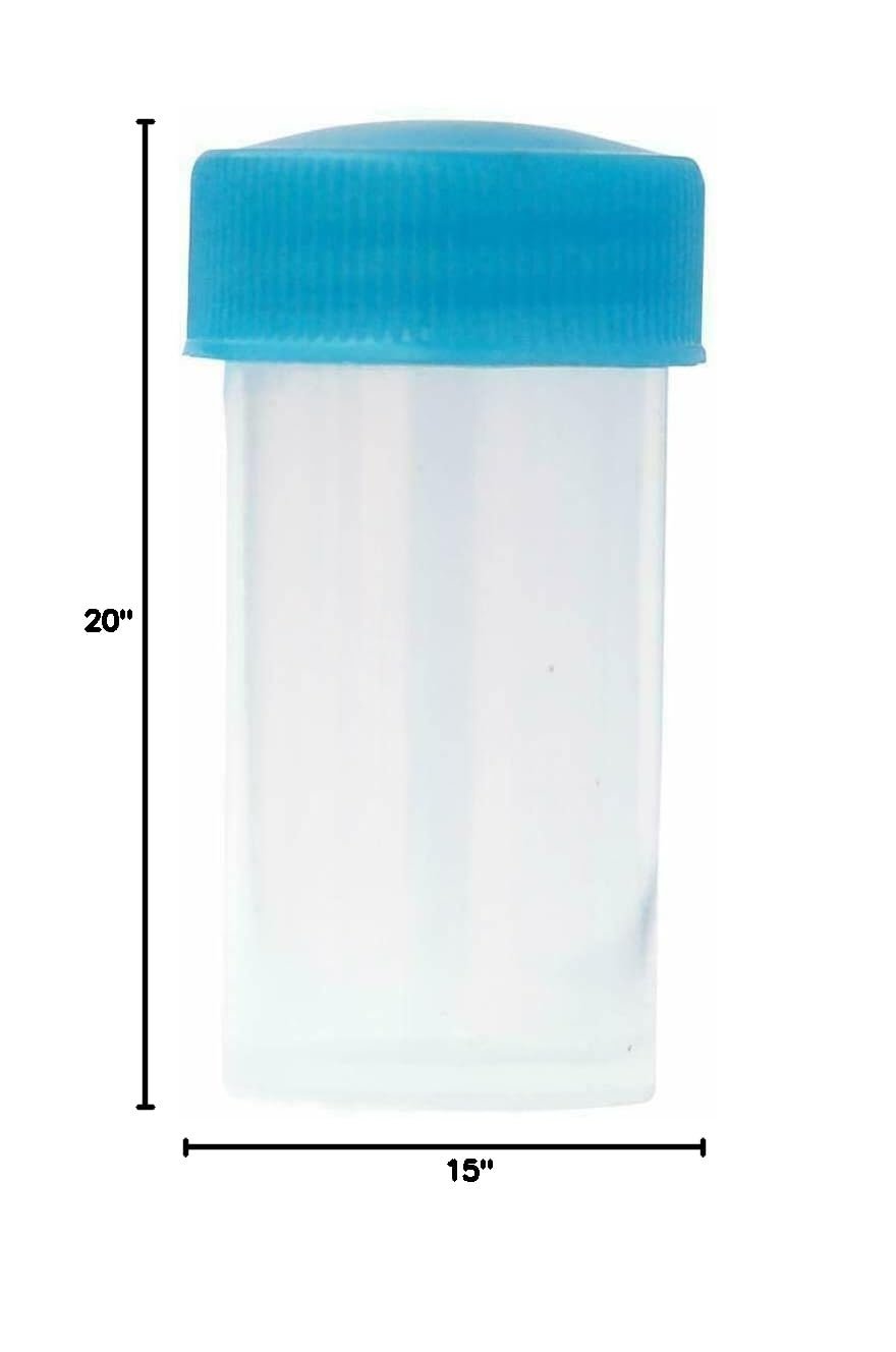 4dram Empty Homeopathy Plastic Bottle, Pack of 144 with Easy Tight Cap - Image 6