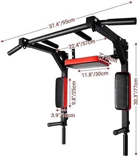 3 in 1 Heavy Duty Multifunctional Pull up bar for Wall mounting, Pull-up bar - Image 7