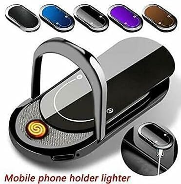 span USB Cigarette Lighter Mobile Phone Holder Universal Electric Rechargeable 2-in-1 - Image 4