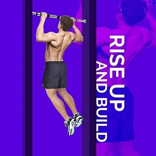 Stainless Steel Doorway Gym Bar, Chin Up Bar for Home - Image 9