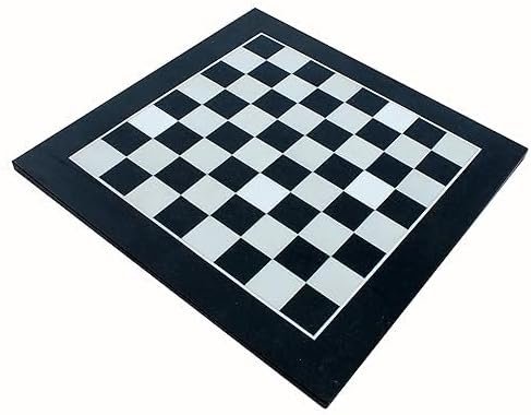 Tournament Chess Board, Genuine Leather Roll-up Set 12 x 12" inch - Image 3