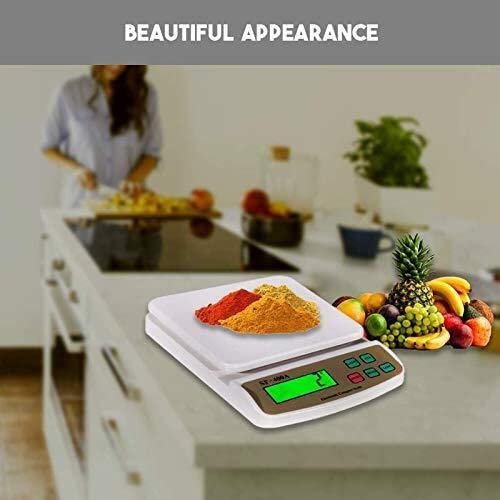 Kitchen Weighing Scale with Adaptor 10 kg with Tare Function SF 400A - Image 5