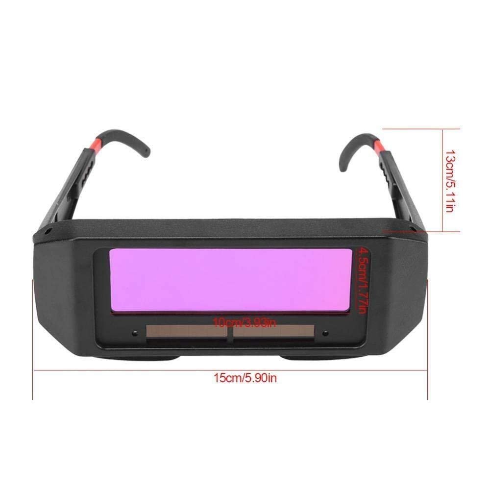 Auto Darkening Welding Goggles with 2 Sensors & Wide View - Image 2