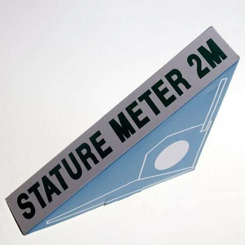 2m/200CM Roll Ruler Wall Mounted Growth Stature Meter Height Tall Measure - Image 6