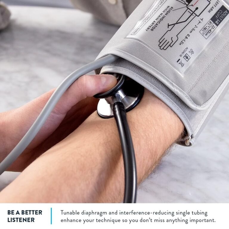 Stainless Steel Stethoscope for doctors & nurses (Dual Head) - Image 3