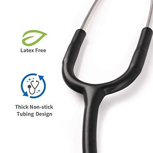 Supertone Stethoscope for Doctors, Medical Students & Nurses (Black Color Tube) - Image 4