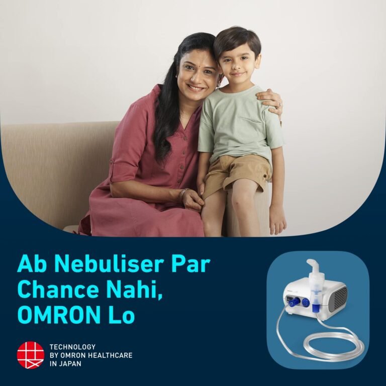 Omron NE C28 Compressor Nebulizer with VVT for Adults & Kids - Image 2