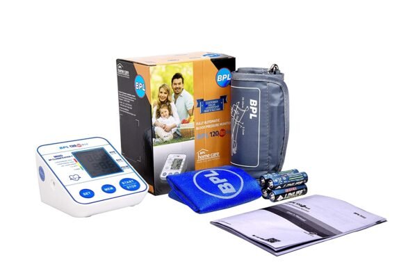 BPL Medical Technologies BPL 120/80 B18 Digital Blood Pressure Monitor with USB Compatibility (White) | CE Certified - Image 5