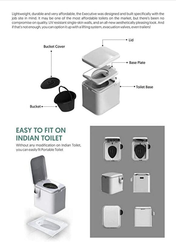 Portable Chair Commode for Patients Travel & Home Use - Image 6