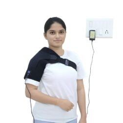 Electric Heating Pad for Shoulder Pain Relief (Black) | Suitable For Both Shoulders | Adjustable Heating Levels | Safe to Use - Image 5