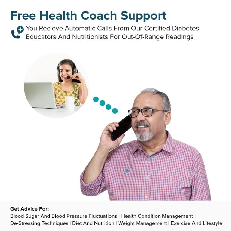 BeatO CURV Smartphone Connected Glucometer with 100 Strips - Image 5