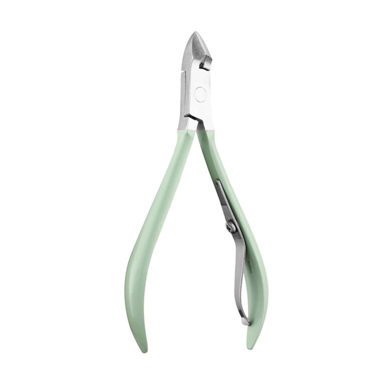 Nail Cutter Set, 18 Pieces Grooming Kit (Eyebrow Razor, Tweezer, Hair Plucker, Baby Nail Cutter, Ear Cleaner,Nail Cleaner,) Pedicure Gift for Men and Women, Green - Image 3
