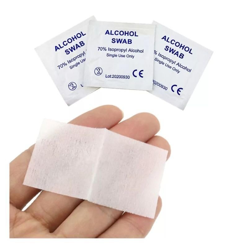 alcohol swab pack of 100 swabs | Antiseptic Cleaning Pads - Image 3