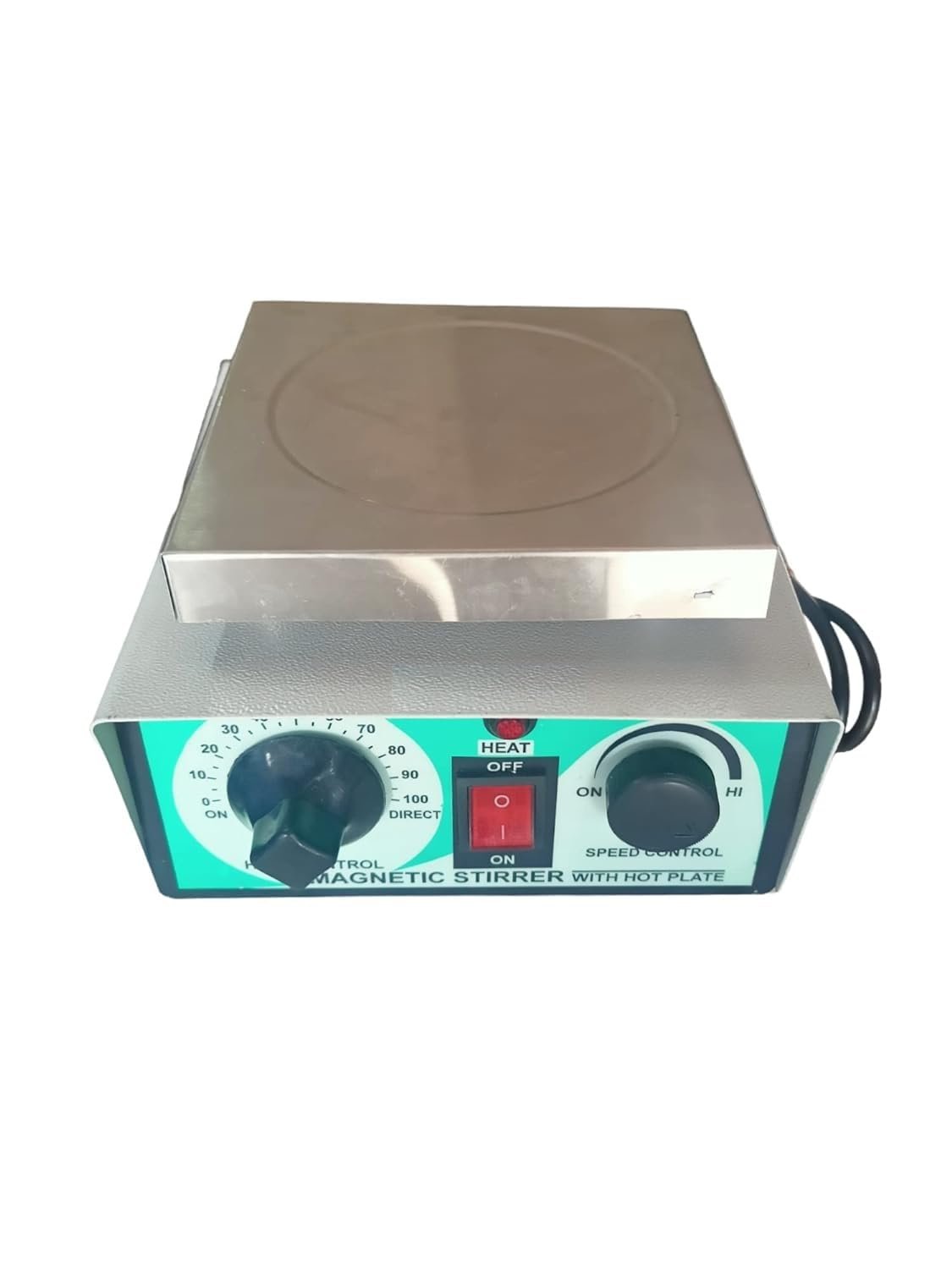 Magnetic Stirrer with Hot Plate and Free stir bar - Image 3