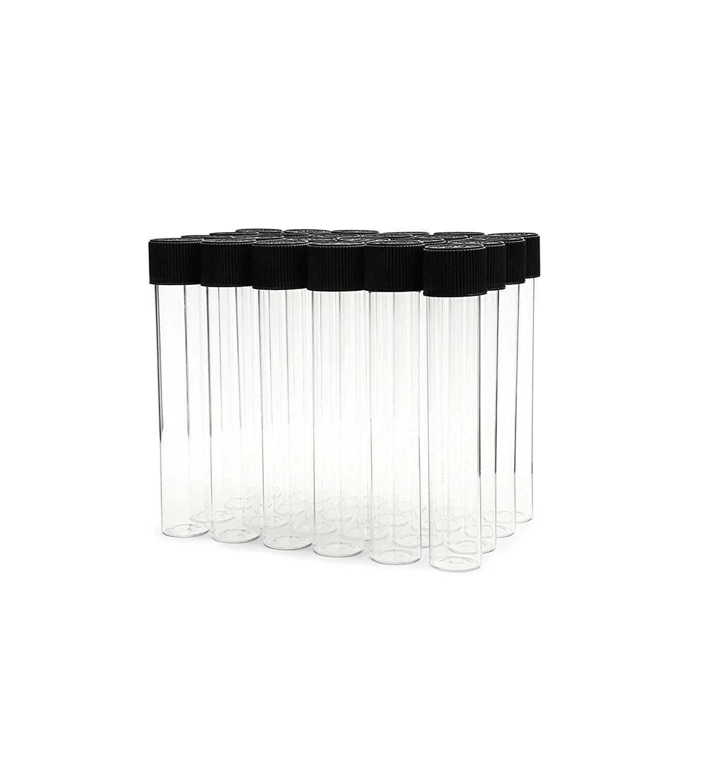 Borosilicate Test Tube with Screw Cap and Rubber Tubes (5ml, Pack of 50) - Image 2