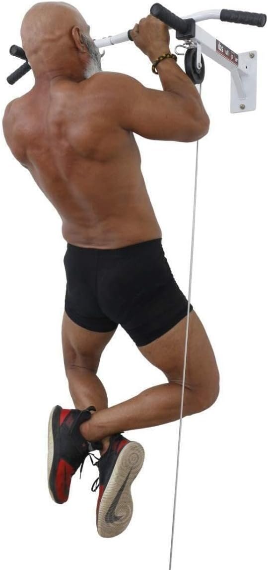 U Bar and Solid, Pull Up Bar Wall Mounted Chin Up Bar - Image 5