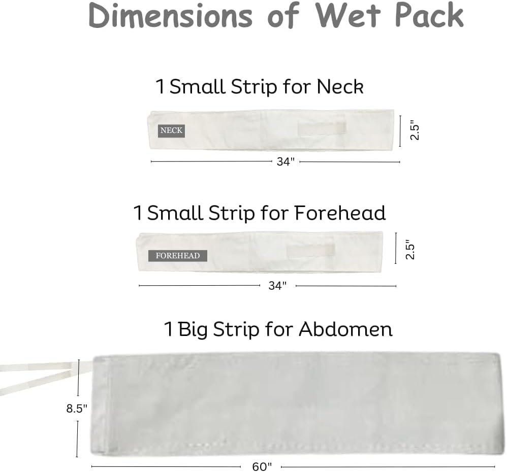 Wet Pack | Cotton Patti | Pain Relief | Cloth Bag | Pack of 1 - Image 2