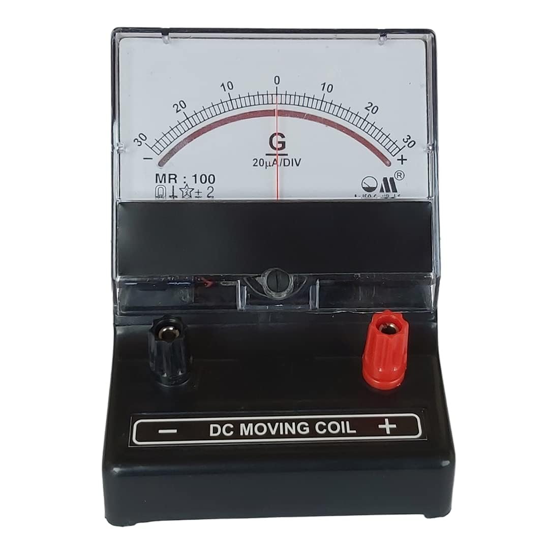 Moving Coil Galvanometer 30-0-30 Desk Stand Black - Image 2
