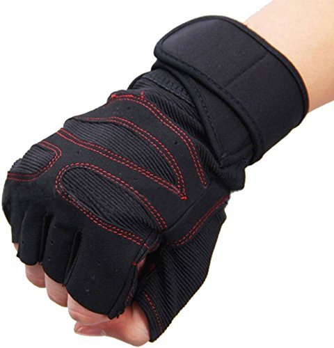 Workout Gloves with Wrist Support Gym Grip Anti Slip - Image 13