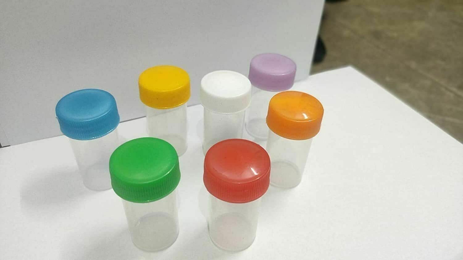 4dram Empty Homeopathy Plastic Bottle, Pack of 144 with Easy Tight Cap - Image 2