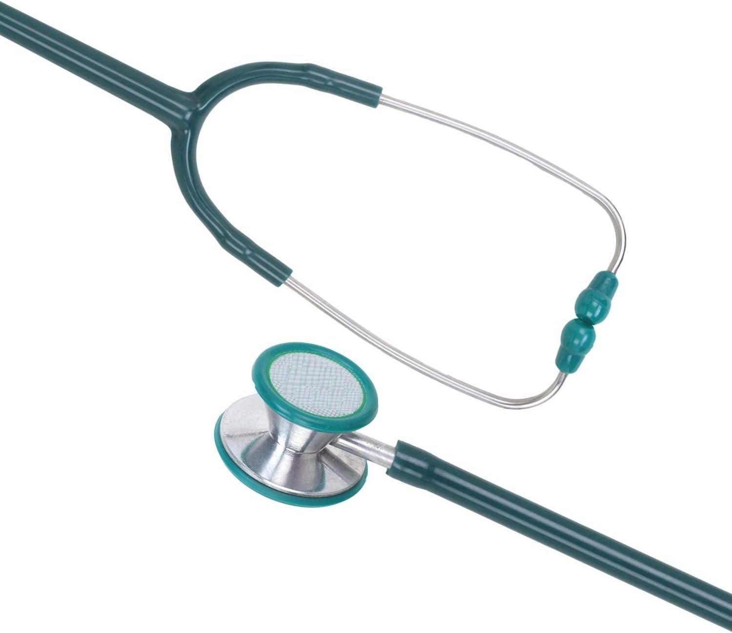 Dual Head Stethoscope Cardiology for Doctors and Medical Student Pediatric and Adult Stethoscope (Green) - Image 3