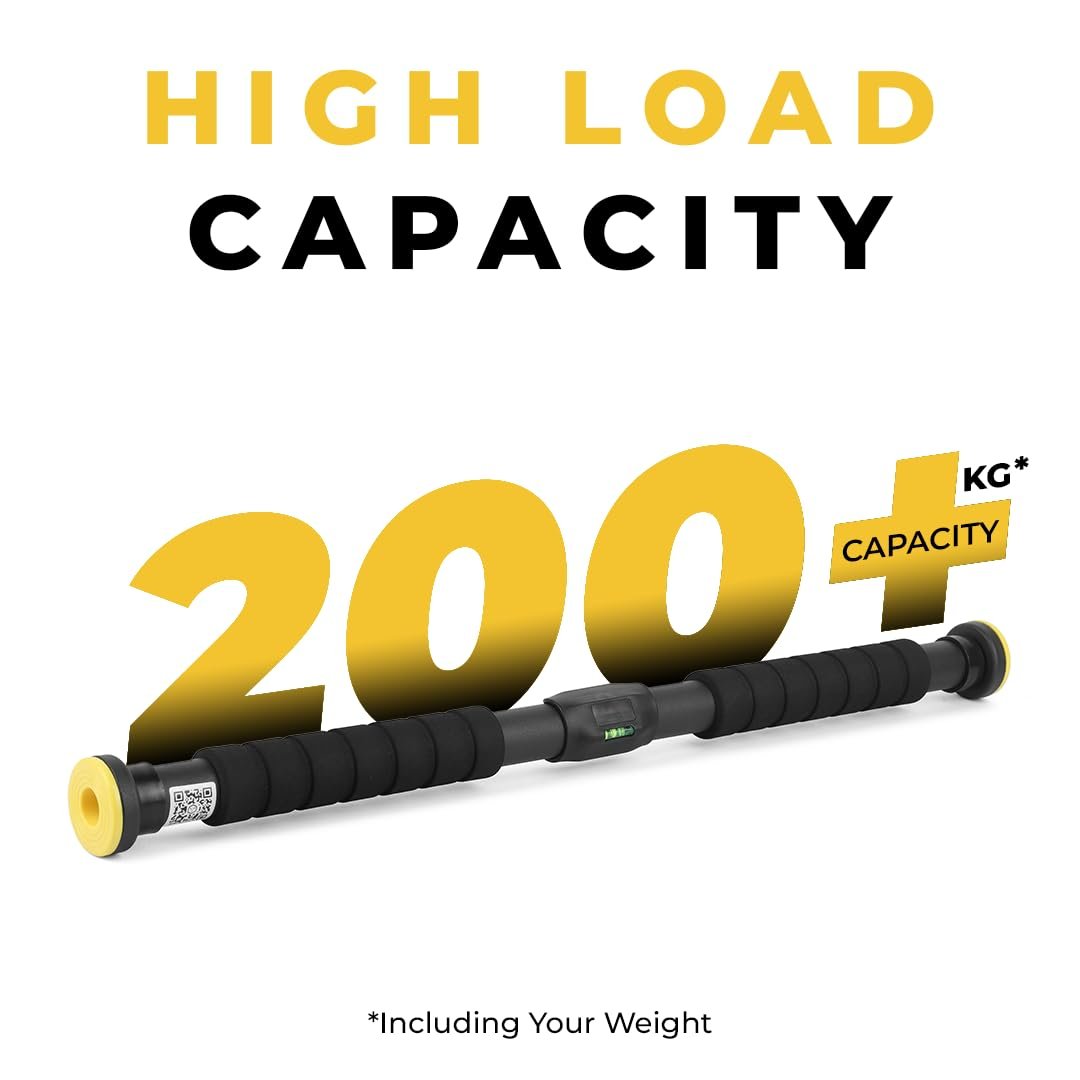 Doorway Pull Up Bar Adjustable 63–95 cm | Home Gym Chin Up Bar - Image 6