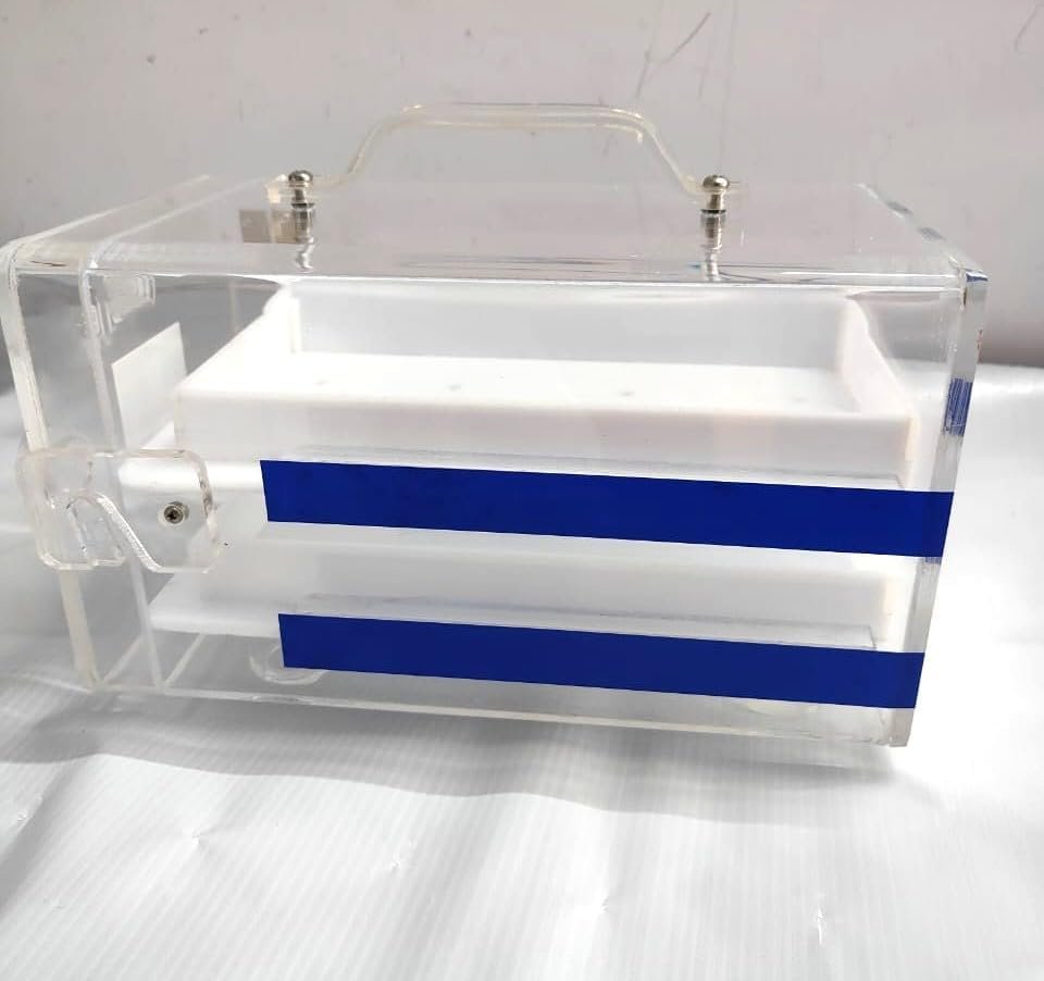 Formalin Chamber Premium Quality with 5 mm Thick Material (with 2 Trays) (21 INCH) - Image 7