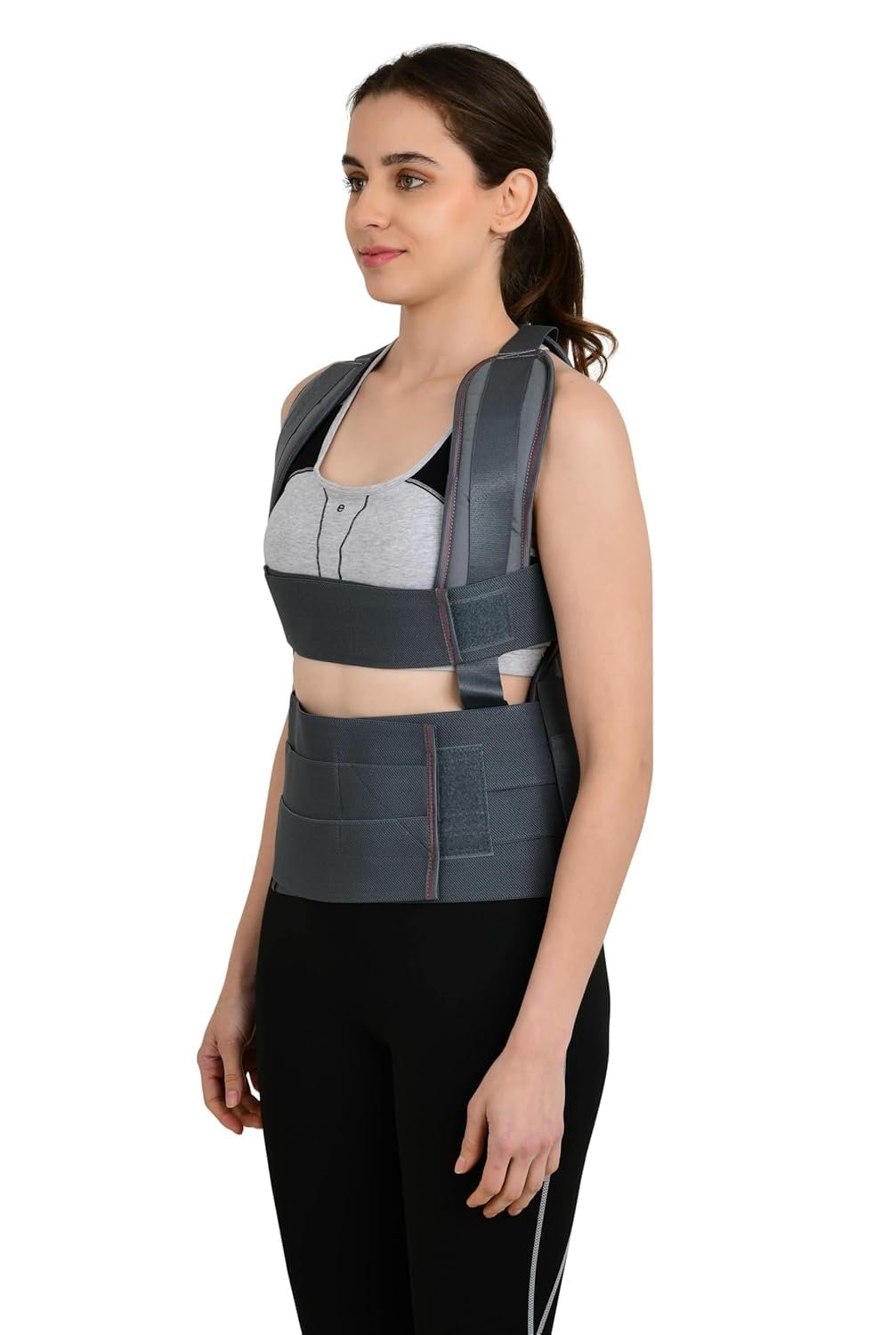 Premium Dorso Lumbar Spinal Brace | Support Belt for Back & Shoulder |Straightener Posture Corrector |(Universal) - Image 2