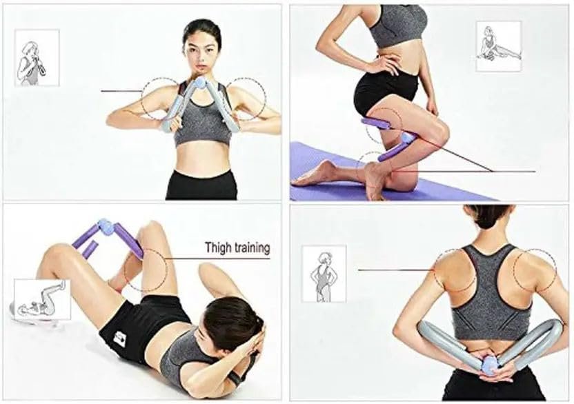 Multifunctional & Durable Thigh Master Home Gym wquipment Multicolour Ab Exerciser (Multicolor) - Image 5