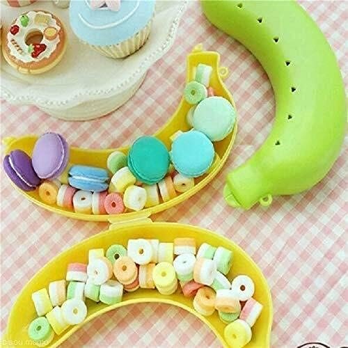 Fruit Banana Food Storage Plastic Case Cover (Pack of 3) (Multi) - Image 3