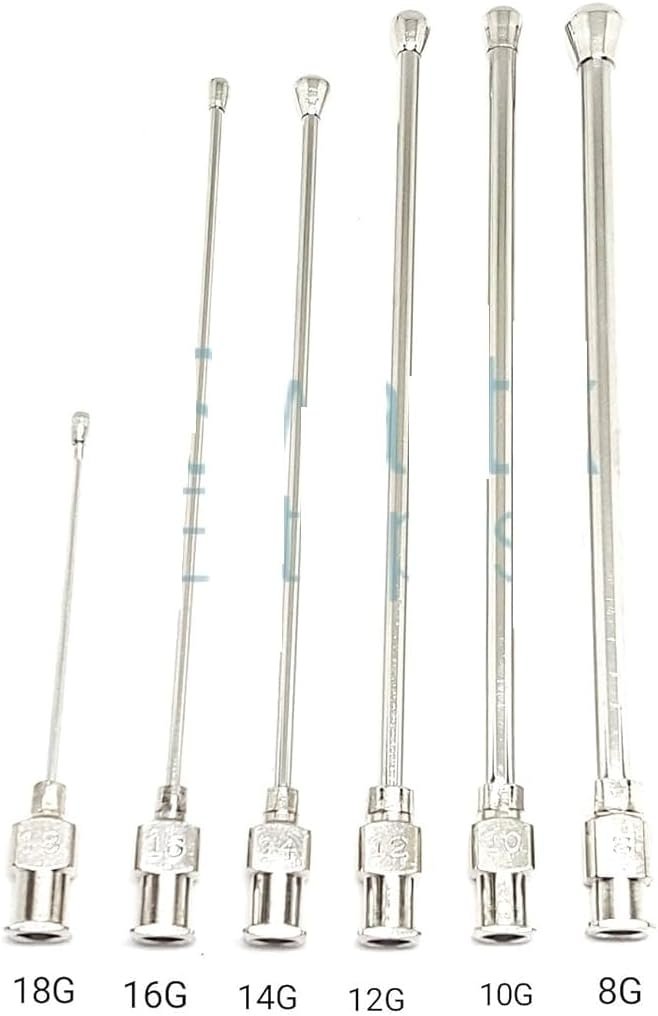 Stainless Steel Feeding Needles for Bird| Round Ball Tip | Straight | for Veterinary Use - Image 2