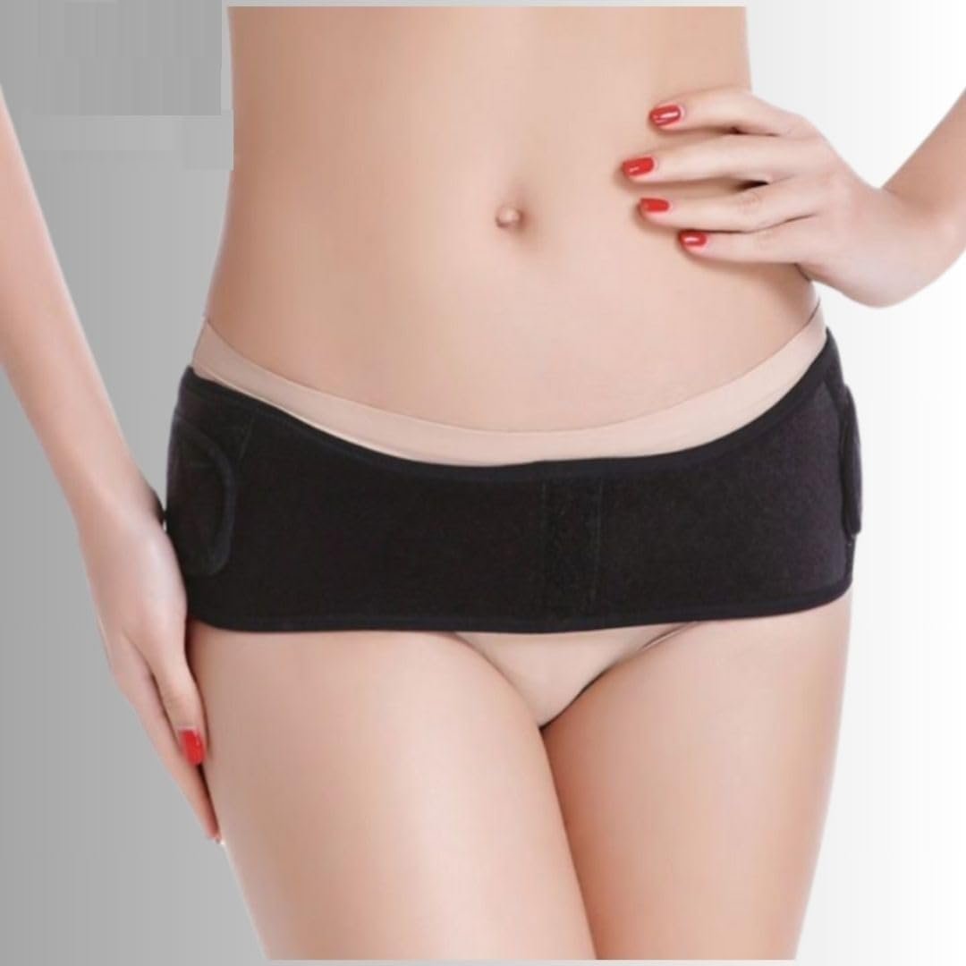 Back Belt- Lower Back Support Brace for Men and Women - Pelvic Support Belt - Trochanter Belt - Sciatica Pelvis Lumbar Hip Pain Relief (Regular) - Image 2