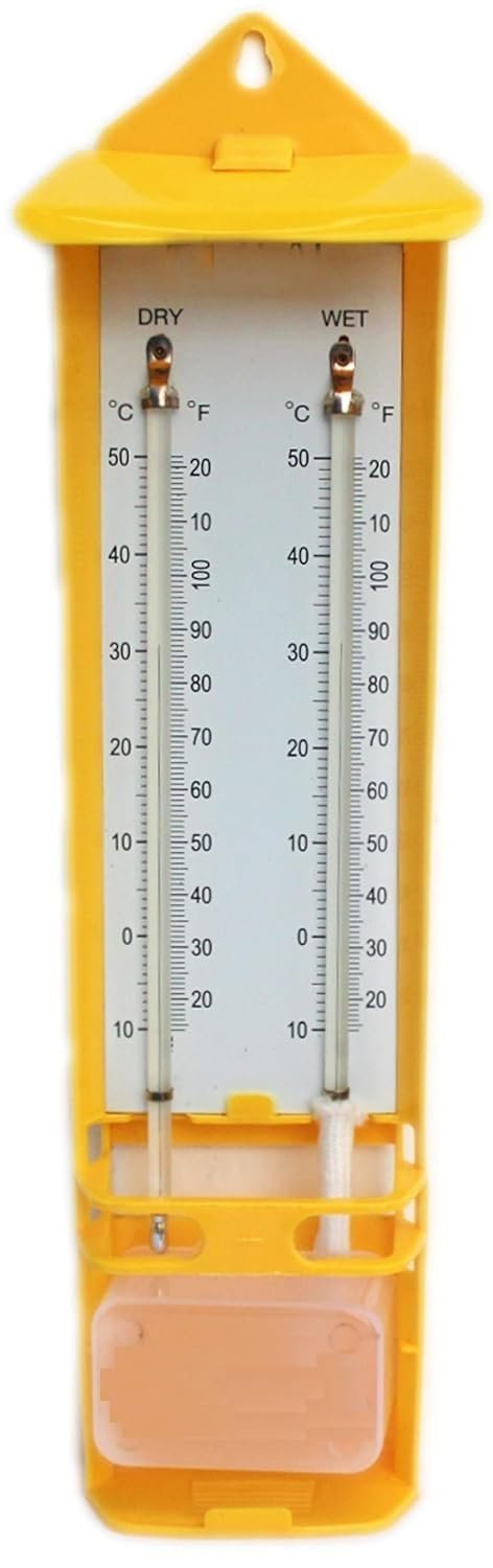 Plastic Wet and Dry Bulb Thermometer 27 cm Long (Pack of 1) - Image 2
