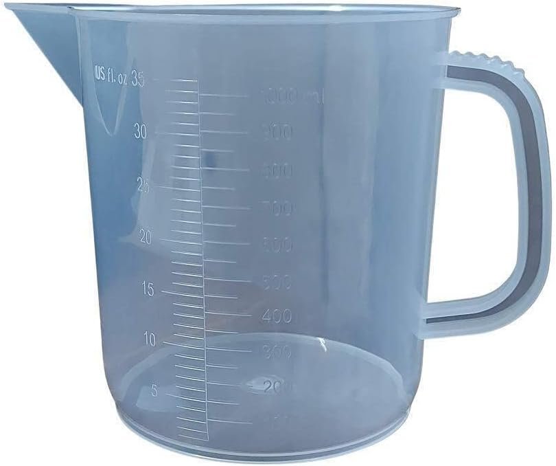 Plastic Measuring Jug (1000 ml/1 L, Transparent) - Image 2