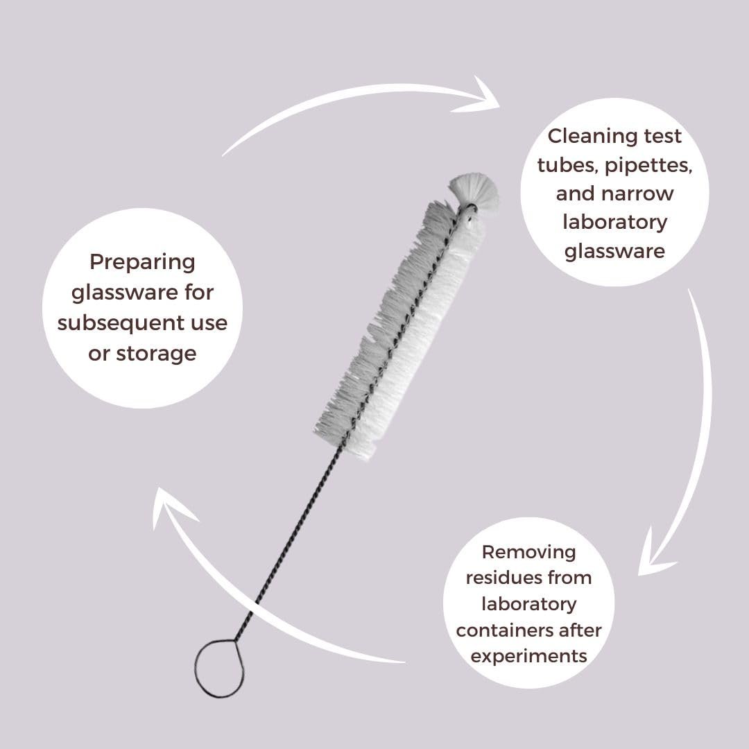 Cleaning Test Tube Brush | Pack of 10 Brushes - Image 2