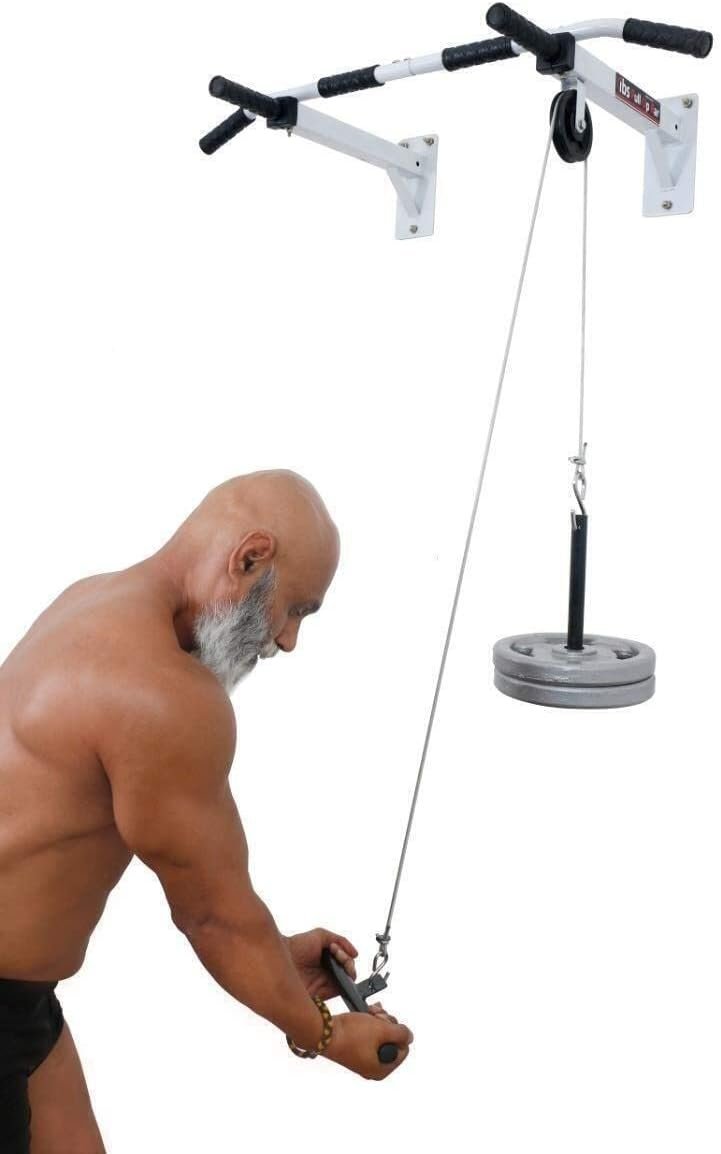 U Bar and Solid, Pull Up Bar Wall Mounted Chin Up Bar - Image 2