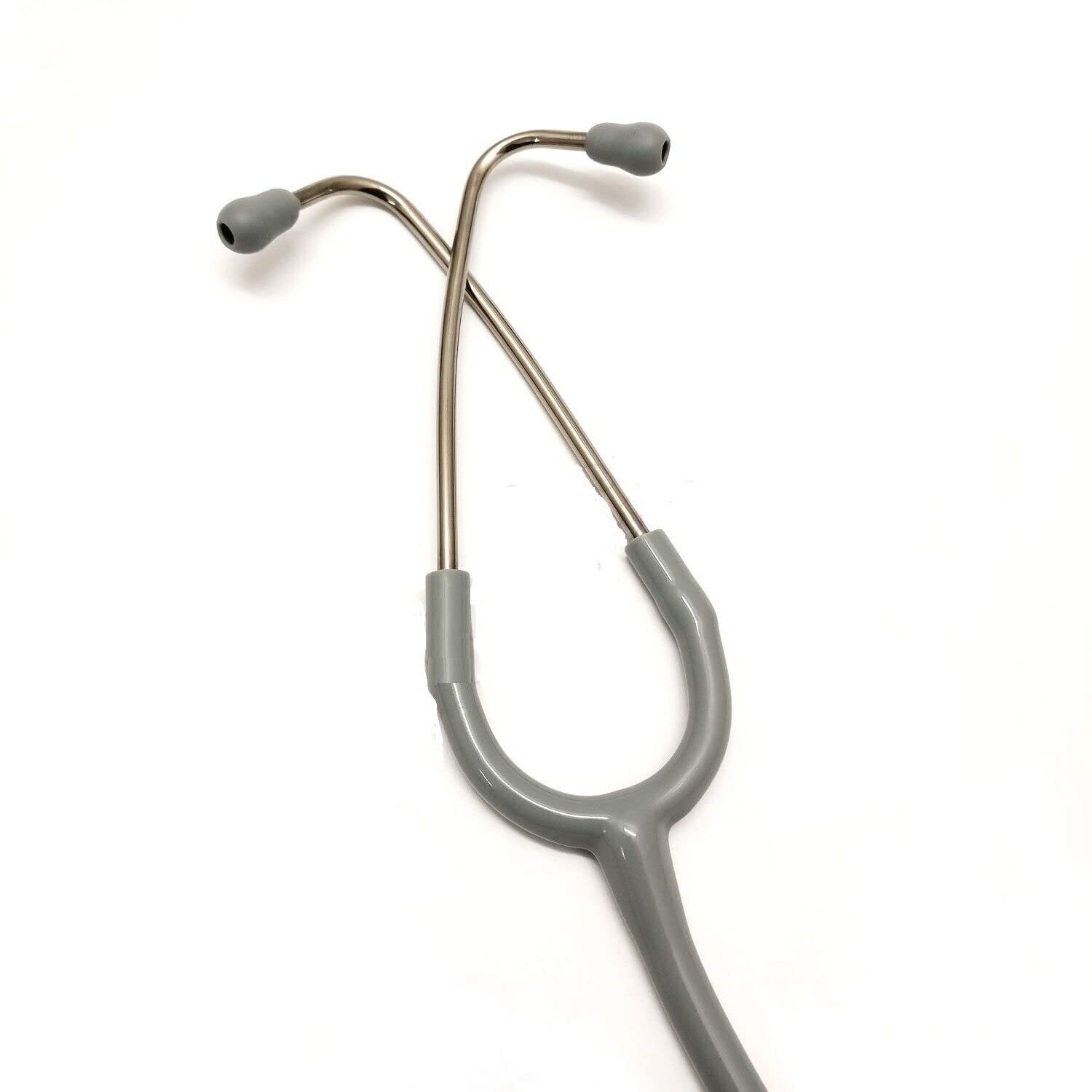 Silvery Stethoscope Light Weight alluminium (Grey Color Tube) - Image 3