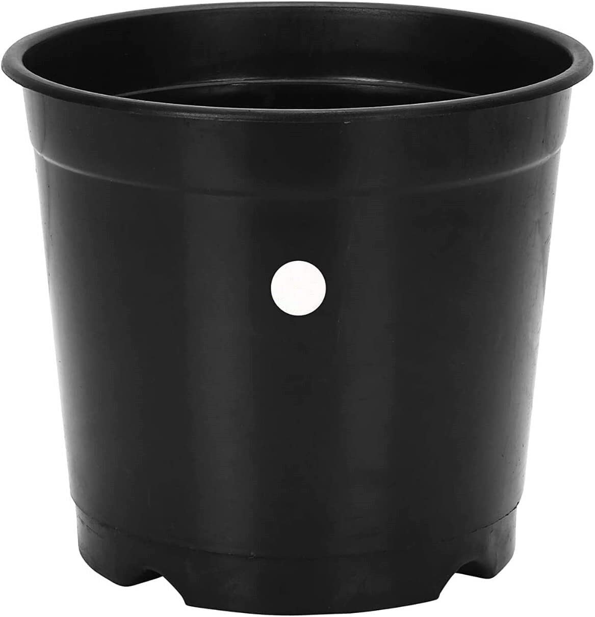 Garden 6 Plastic Plants Nursery Seedlings/Pots, Black, 15 x 15 x 14 cm, 20 Piece - Image 2