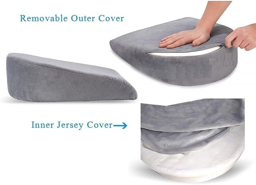 Organic Cotton Memory Foam Maternity Pregnancy Pillow - Image 6