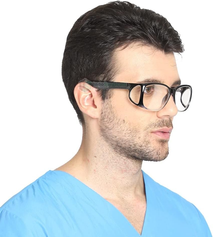 Lead Goggles for Radiation Protection (Lead Equivalency 0.75 mm) - Image 2