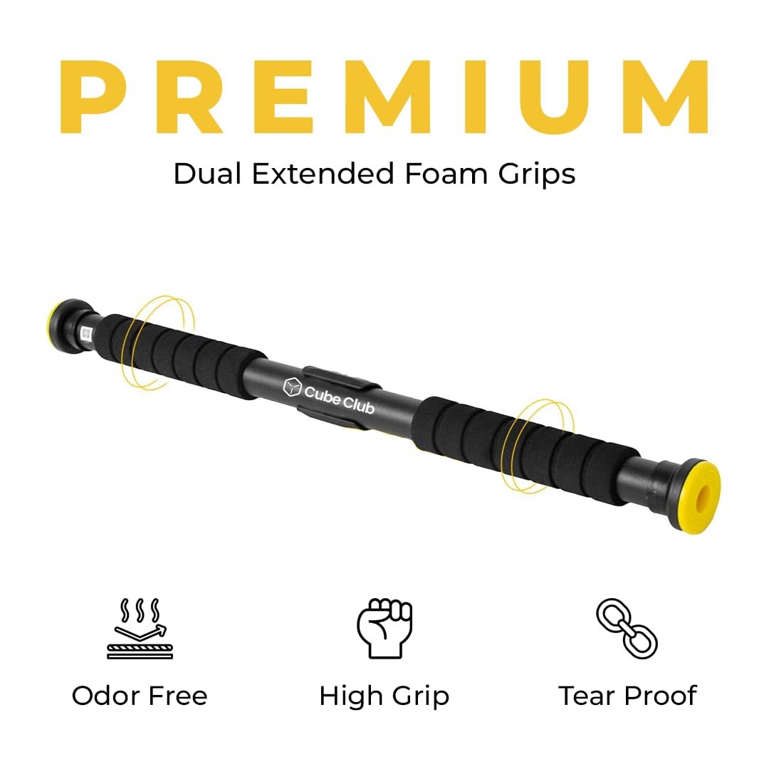 Doorway Pull Up Bar Adjustable 63–95 cm | Home Gym Chin Up Bar - Image 3