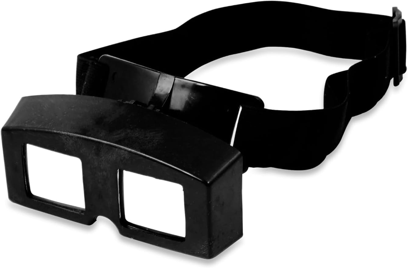 Hands-Free Magnifying Headband Visor with Snap-On Lens Plate for Viewing - Image 3