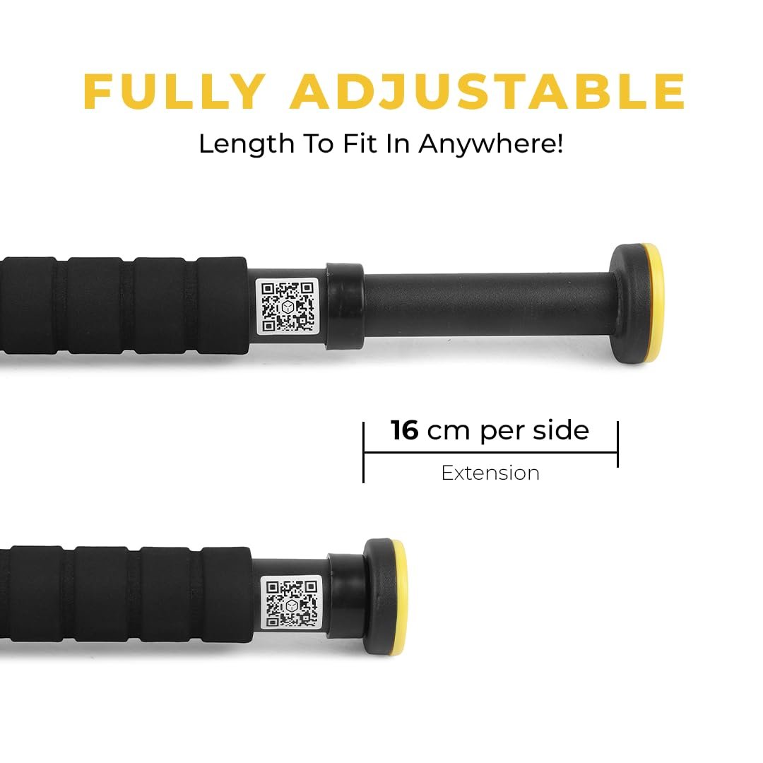 Doorway Pull Up Bar Adjustable 63–95 cm | Home Gym Chin Up Bar - Image 8