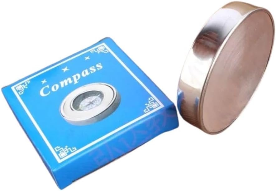 60mm Diameter Magnetic Direction Compass Small Size Stainless Steel Directional for School Classroom Activity, Camping, Physics Lab Experiments etc - Image 4