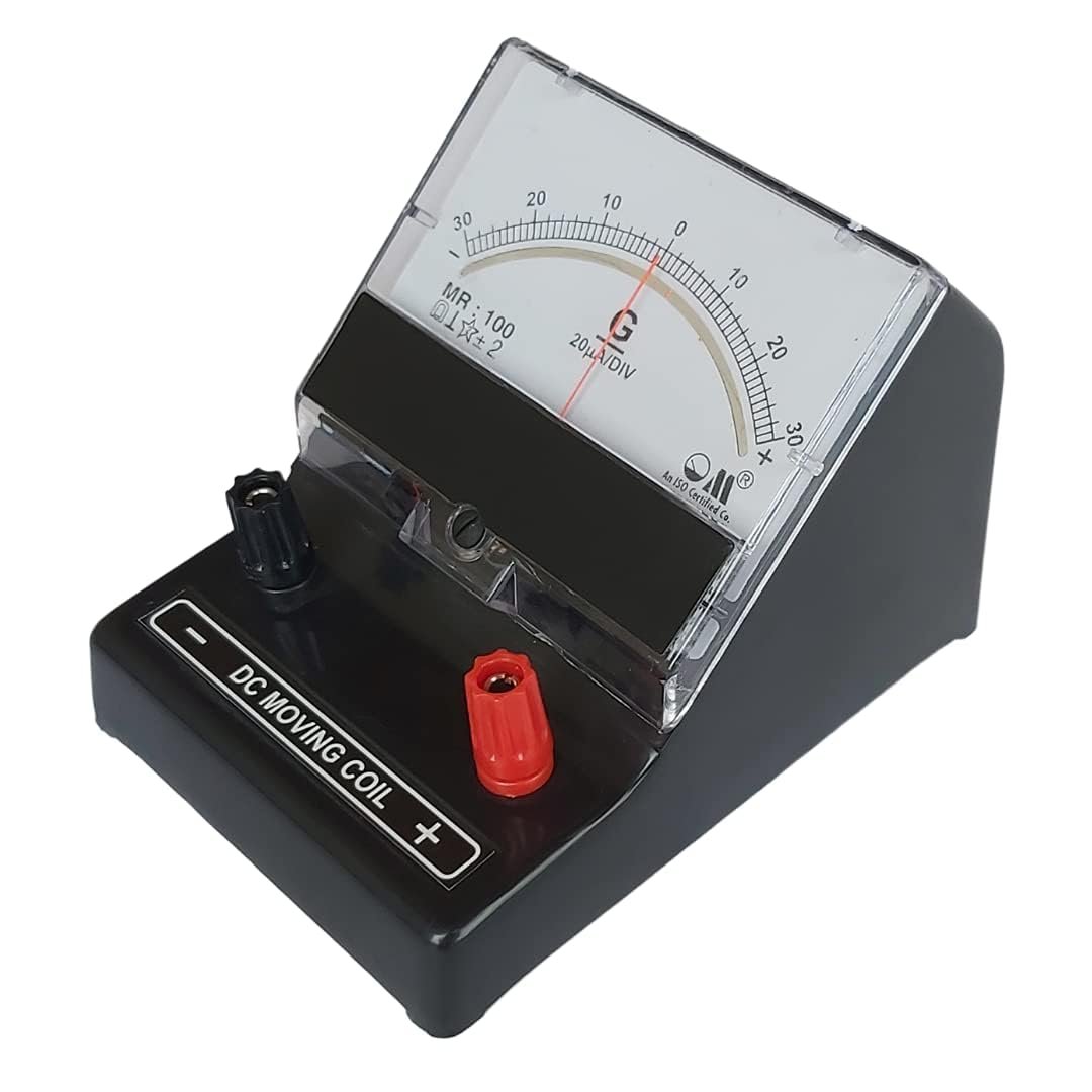Moving Coil Galvanometer 30-0-30 Desk Stand Black - Image 3