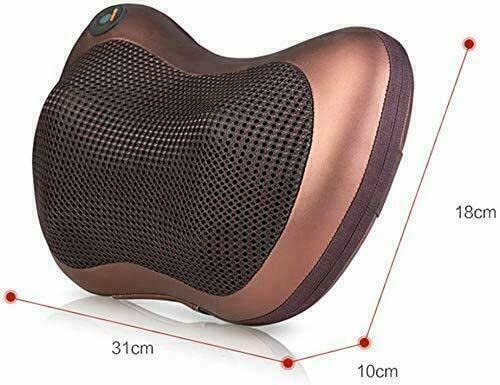Electronic Neck Cushion Full Body Massager Pillow with Heat for Pain Relief - Image 2