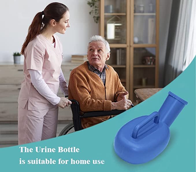 Plastic Urinary Pot for Male Portable Medical Urinal - Image 2