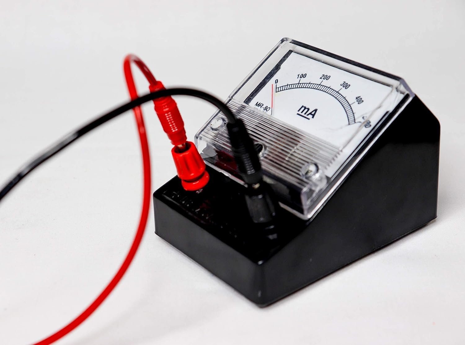 Analog dc Voltmeter 10 Volt+Ammeter 500ma+Galvanometer 30-0-30 Volt for lab Desk Stand Type Education Purpose School Colleges (Pack of 3) - Image 5