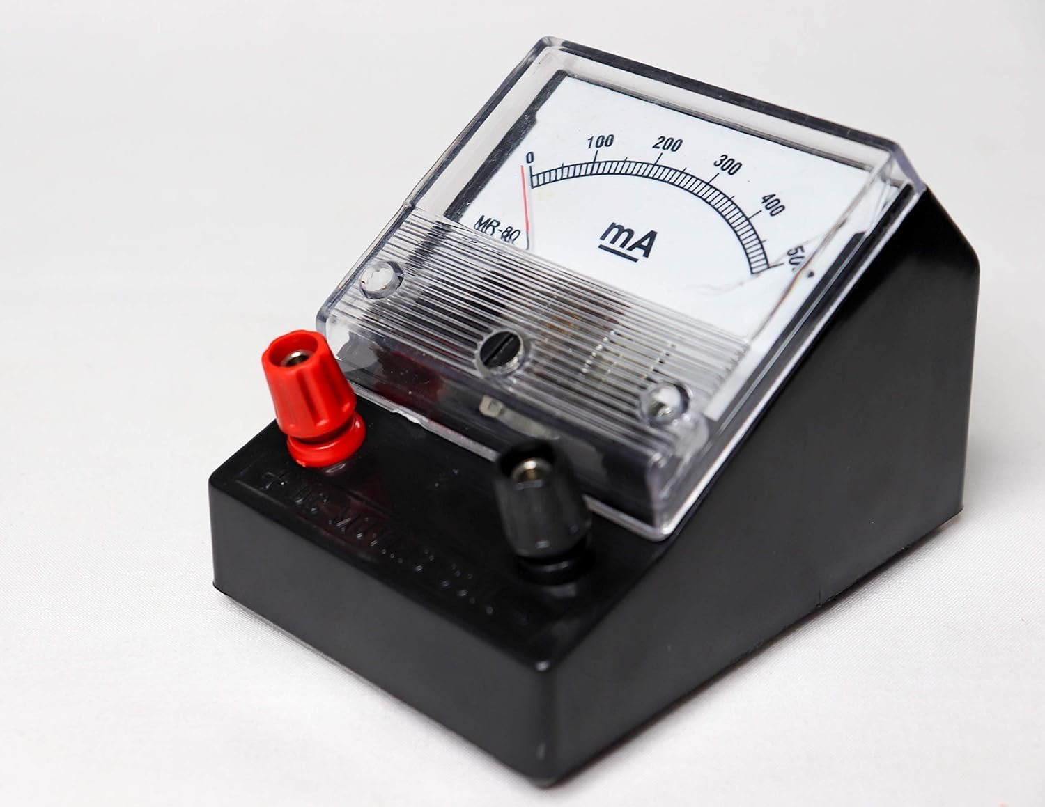 Analog dc Voltmeter 10 Volt+Ammeter 500ma+Galvanometer 30-0-30 Volt for lab Desk Stand Type Education Purpose School Colleges (Pack of 3) - Image 6